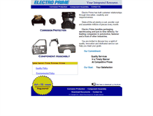 Tablet Screenshot of electroprime.com